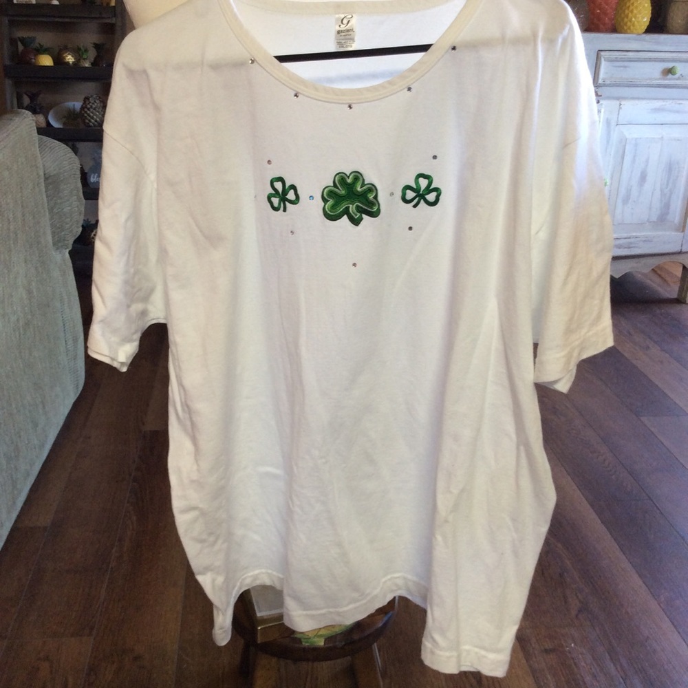 Gaziani size 2X ladies SS St. Patrick’s T-shirt
